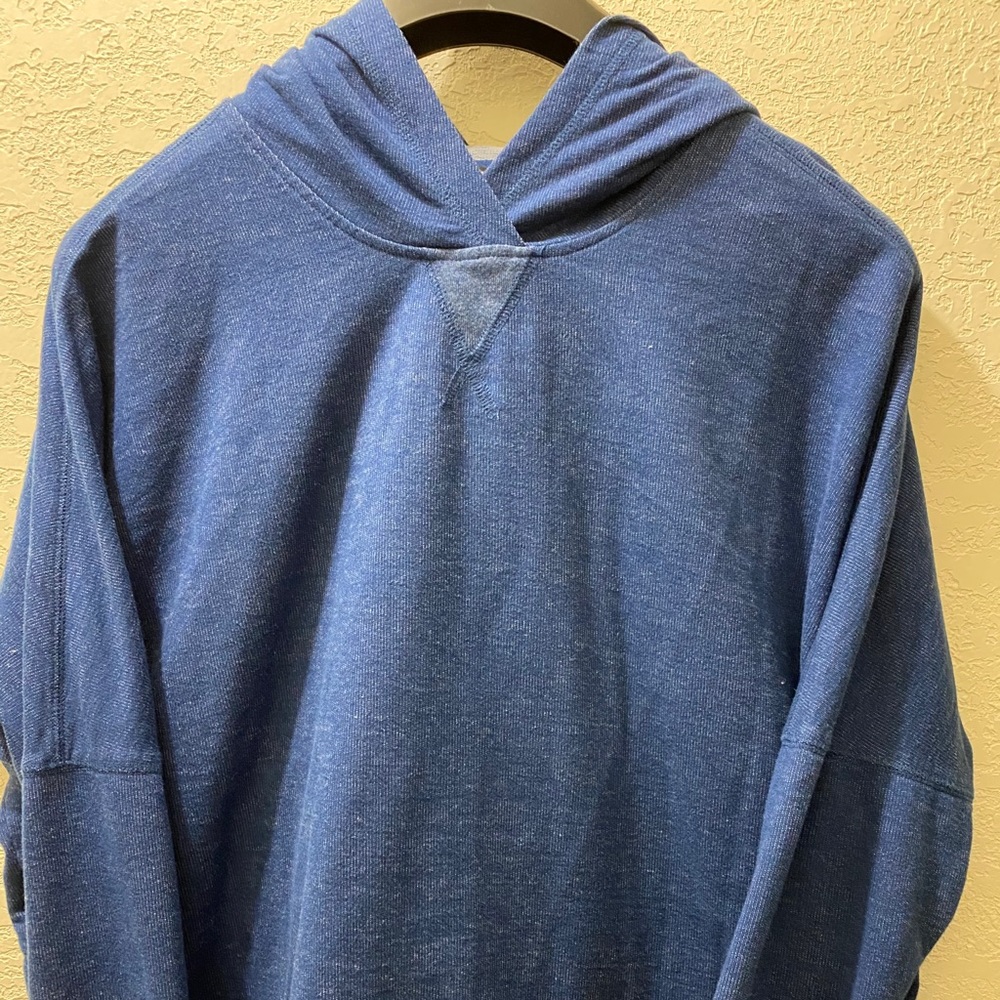 The North Face Sweatshirt with Hoodie Blue Size M